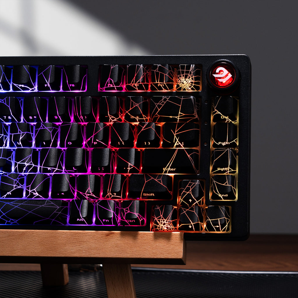 XVX Spider Web OEM Profile IMD-Tech Keycap Set